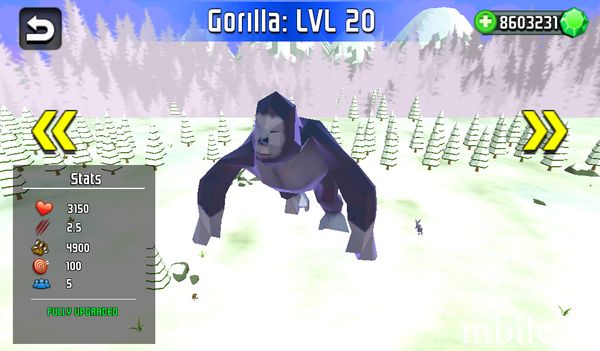 Взломанная версия игры Animal Kingdom Battle Simulator 3D