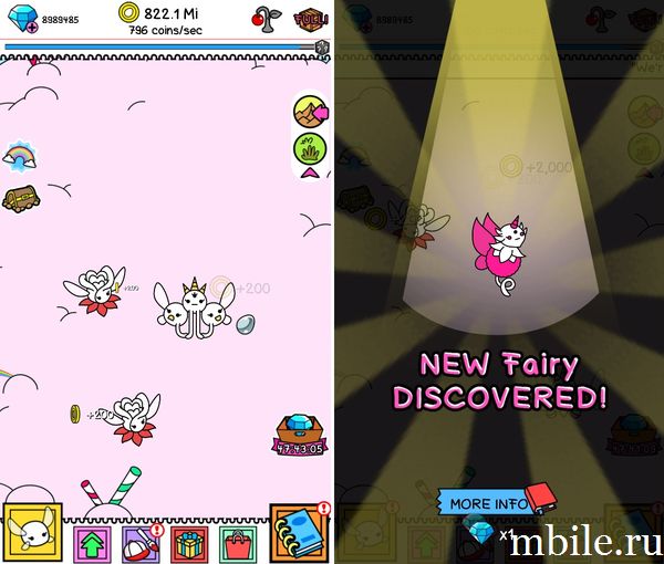 Fairy Evolution - Create Magic Creatures мод много денег
