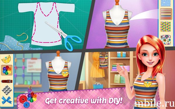 Икона стиля DIY - игра по переделке одежды