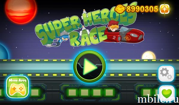 Superheroes Car Racing