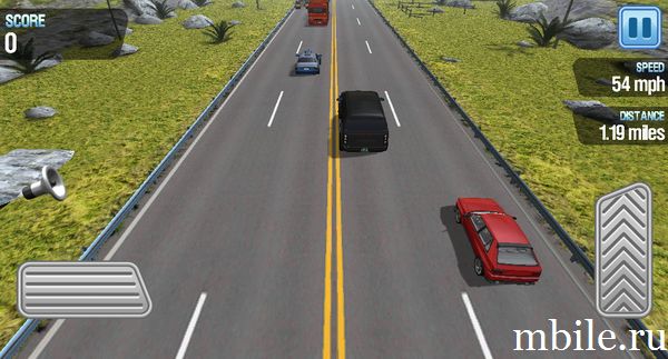 Взломанная игра Traffic Racing на андроид