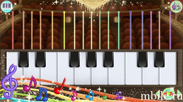 Игра Пианино для детей взломанная