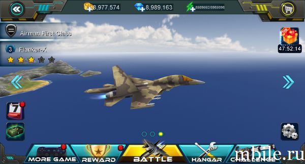 Взлом игры Воздушные битвы 3D