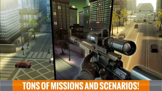 Взломанный Sniper 3D Assassin Free Games