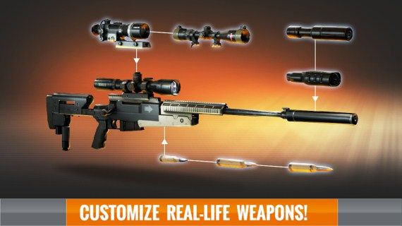 Sniper 3D Assassin Free Games много денег