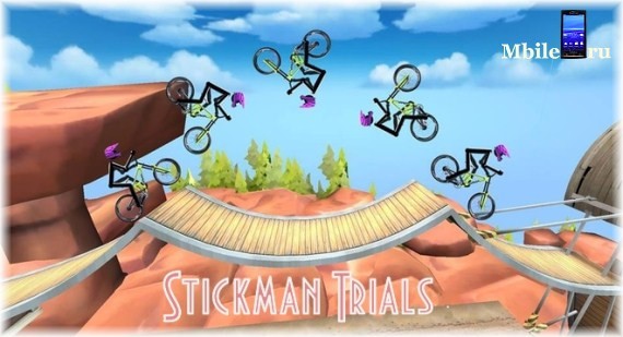 Игра Stickman Trials на андроид