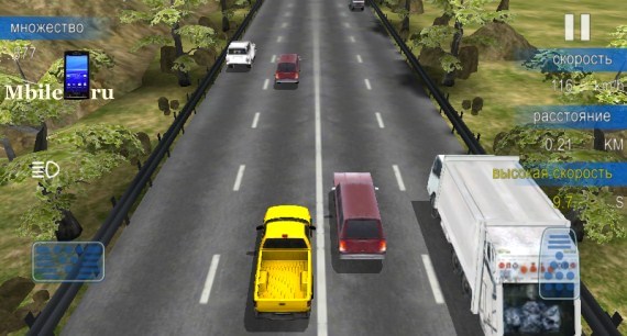 Игра Traffic Crazy Racing на андроид