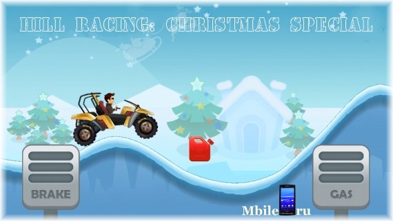 Игра Hill Racing Christmas Special на андроид