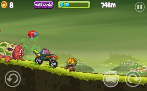 Игра Mad Zombies Road Racer на андроид