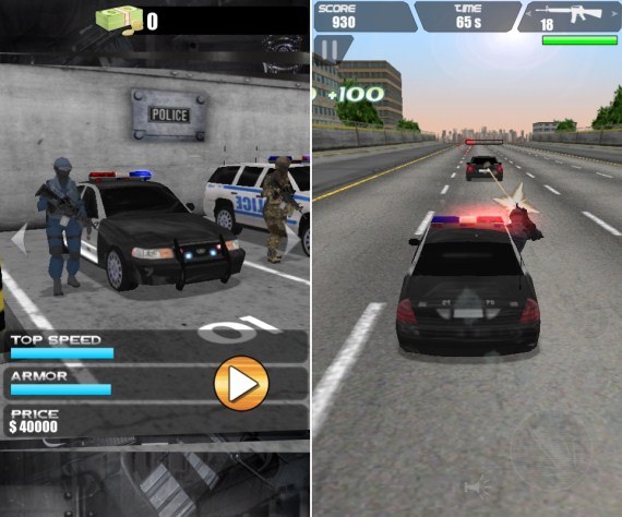Игра Veloz Police 3D на андроид