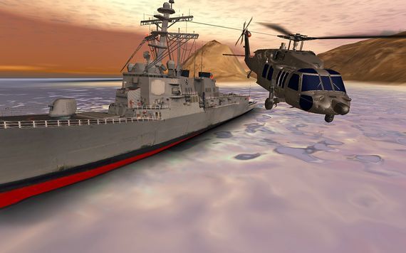 Игра Helicopter Sim Pro на андроид