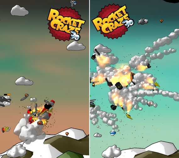 Игра Rocket Craze 3D на андроид