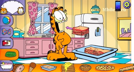 Роскошная жизнь Garfield взломанная
