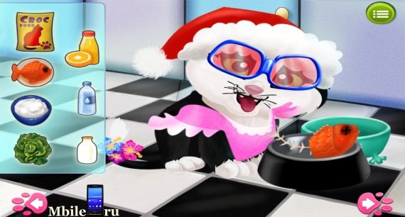 Игра Kitty Cat Pet Dress Up and Care на андроид