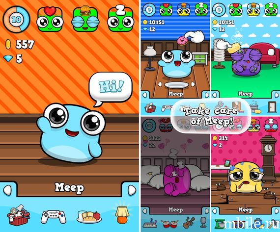 Meep Virtual Pet Game