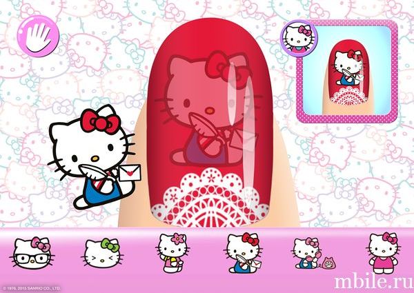 Скачать взломанный Маникюрный салон Hello Kitty