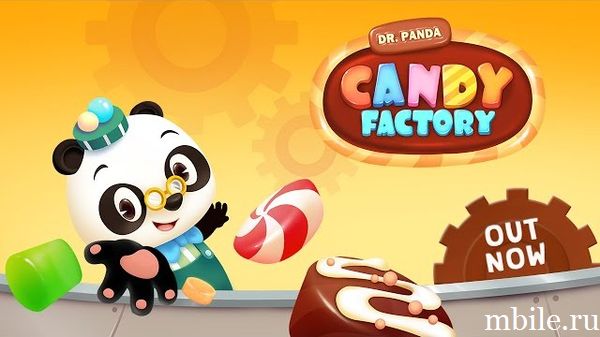 Конфетная фабрика Dr. Panda