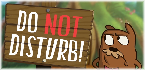 Do Not Disturb Grumpy Marmot