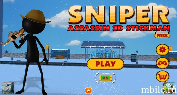 Sniper Assassin 3D Stickman - screenshot